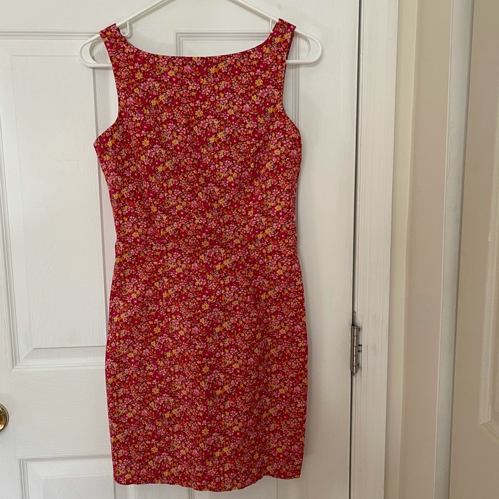 Vintage Express floral mini dress